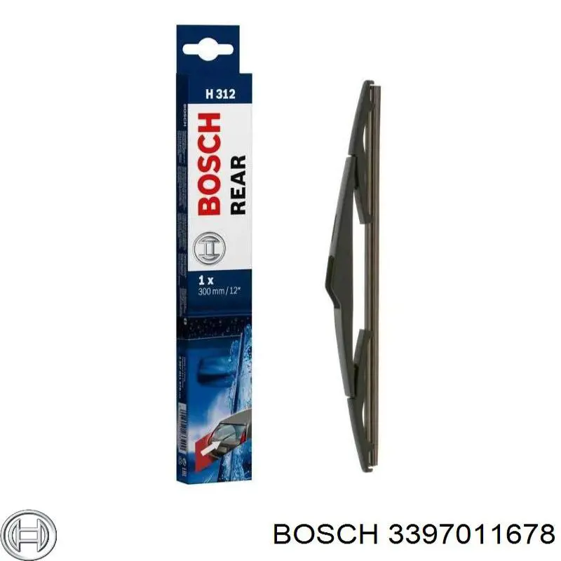 Limpiaparabrisas traseros 3397011678 Bosch