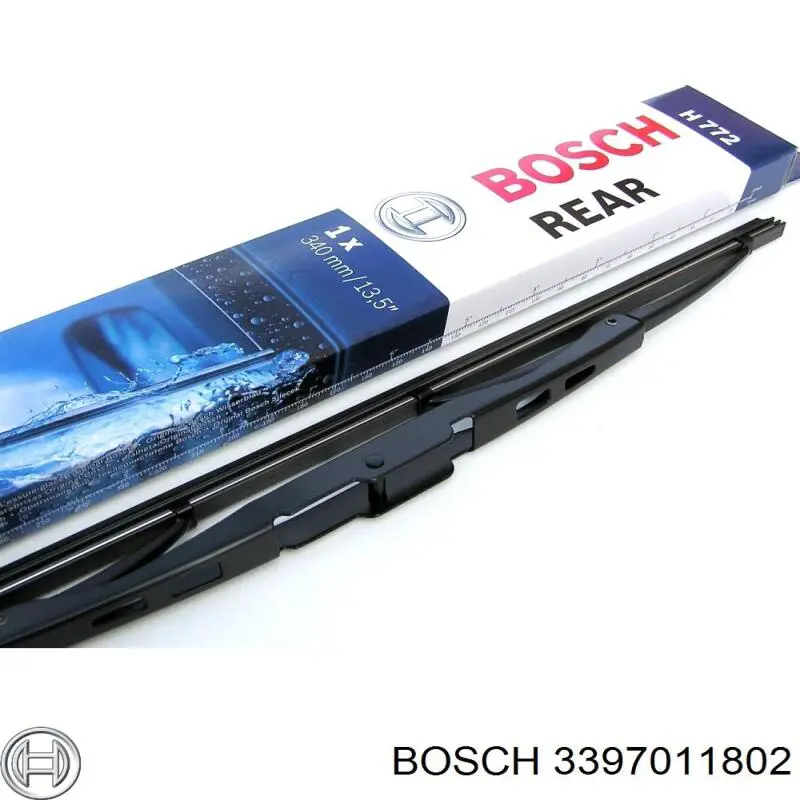 Comprar 3397011802 Bosch Limpiaparabrisas traseros