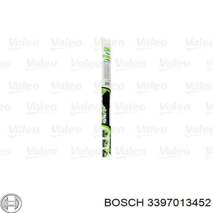 Escobilla del limpiaparabrisas del lado del pasajero Bosch 3397013452 precio, desde 8,12 EUR