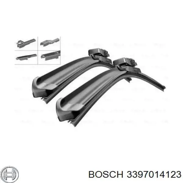 Limpiaparabrisas delanteras 93194629 Opel