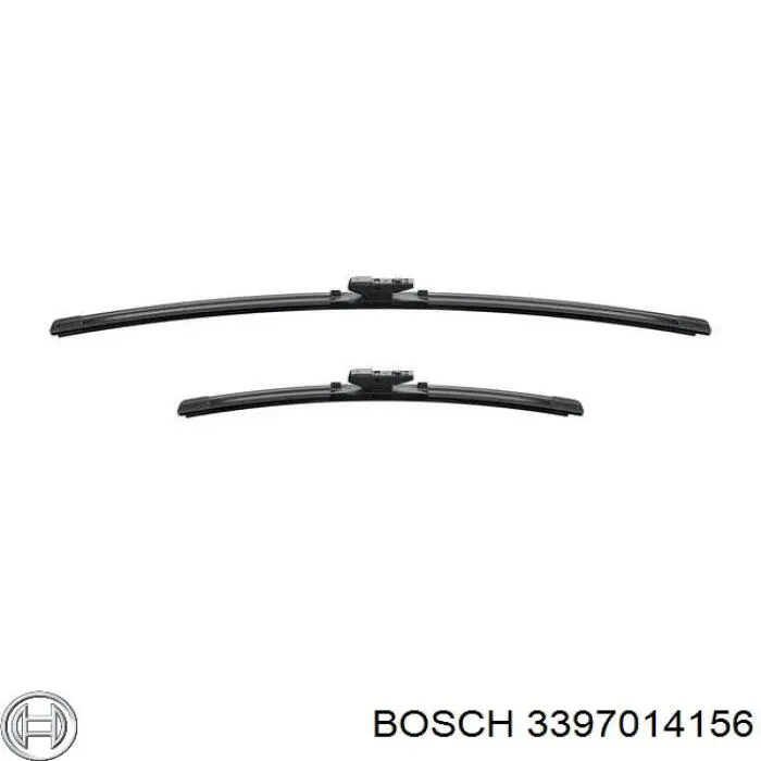 3397014156 Bosch juego de limpiaparabrisas de luna delantera, 2 piezas