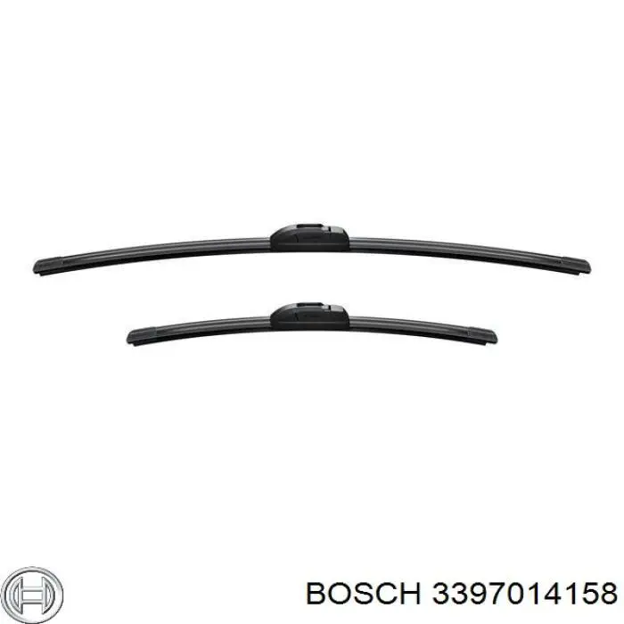 3397014158 Bosch Escobillas Limpiaparabrisas delanteras