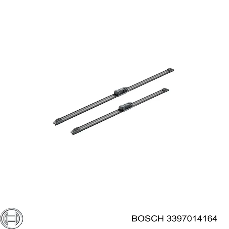 Comprar 3397014164 Bosch Juego de escobillas de luna delantera, 2 piezas