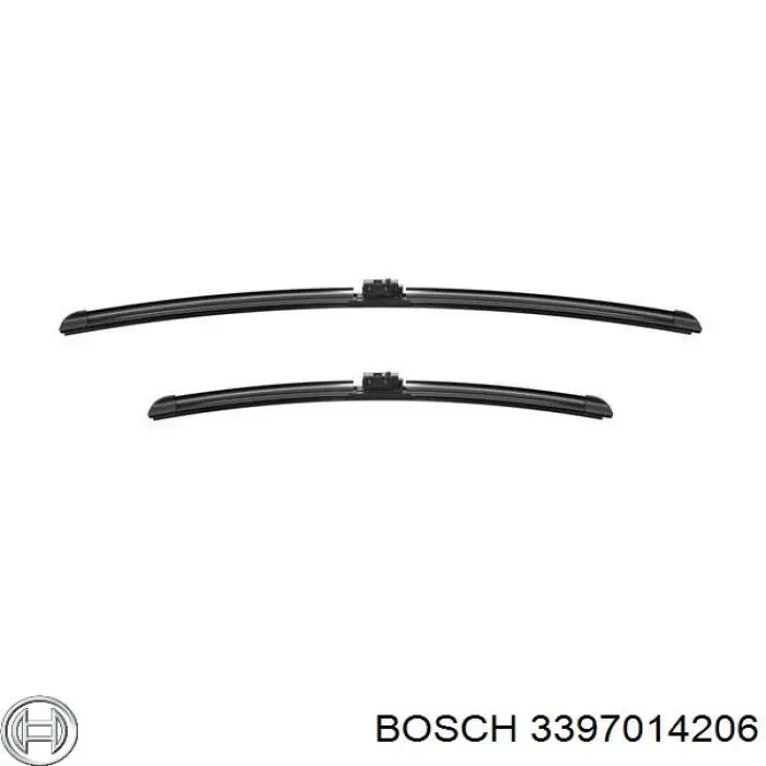 3397014206 Bosch Escobillas Limpiaparabrisas delanteras