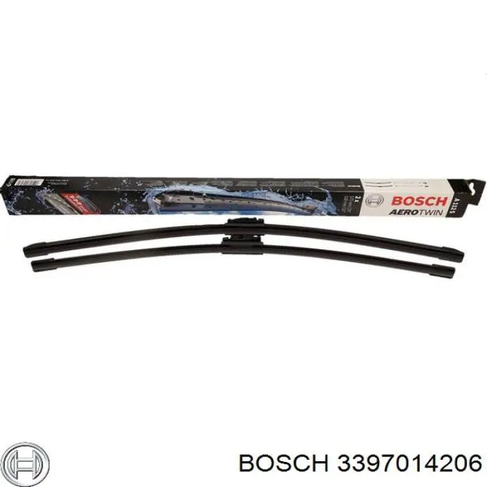 Escobillas delanteras Bosch 3397014206 precio, desde 24,33 EUR