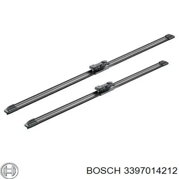 Escobillas delanteras Bosch 3397014212 precio, desde 30,55 EUR