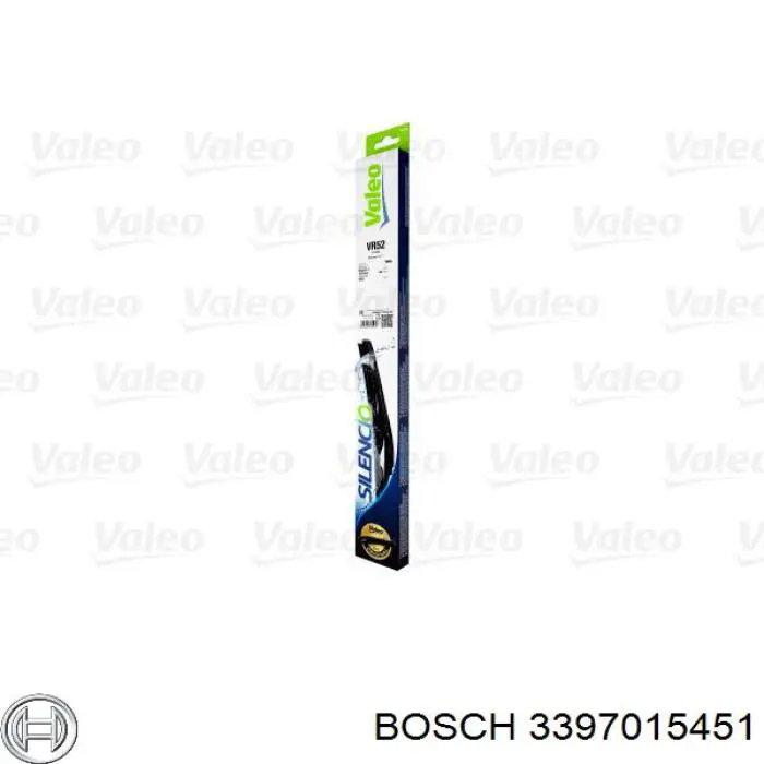3397015451 Bosch Limpiaparabrisas trasero