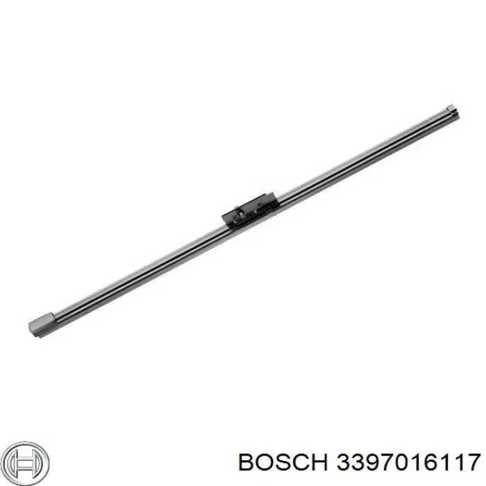 3397016117 Bosch Limpiaparabrisas trasero
