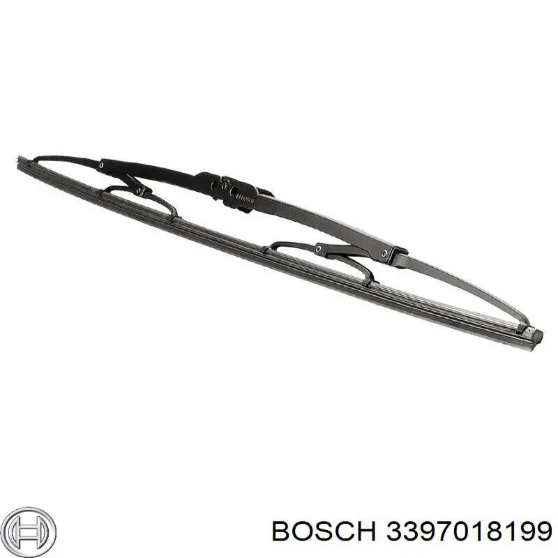 Escobilla del limpiaparabrisas del lado del conductor 3397018199 Bosch