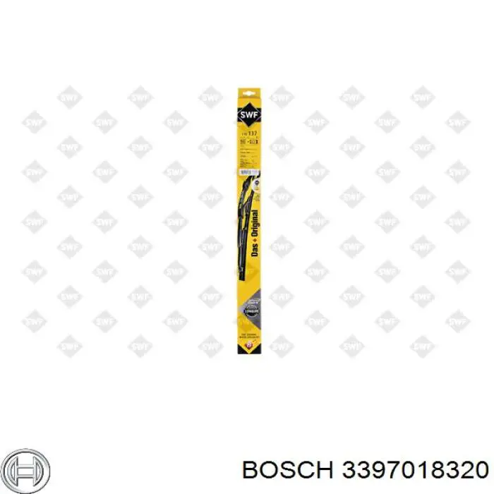 Escobilla del limpiaparabrisas del lado del conductor 3397018320 Bosch