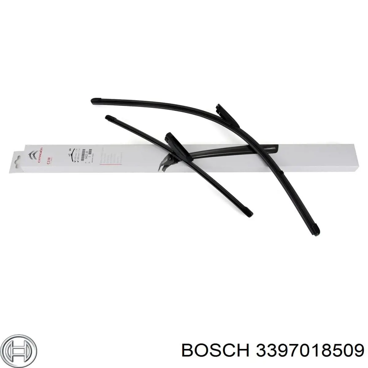 3397018509 Bosch Escobilla del limpiaparabrisas del lado del pasajero
