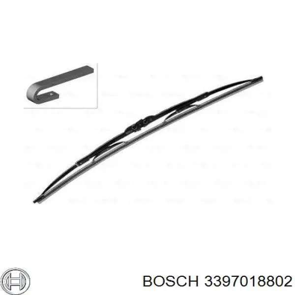 Comprar 3397018802 Bosch Limpiaparabrisas traseros
