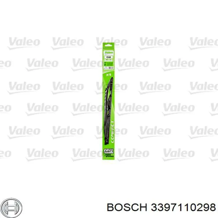 Juego de limpiaparabrisas de luna delantera, 2 piezas Jeep Cherokee 2 XJ