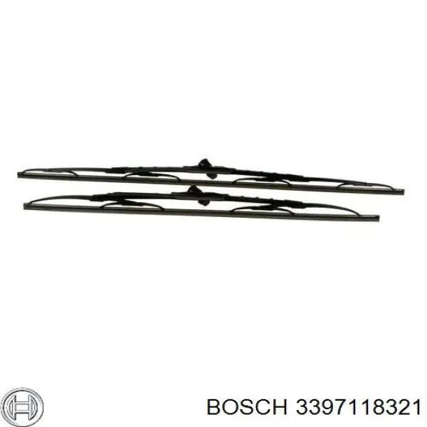 Escobillas delanteras Bosch 3397118321 precio, desde 22,03 EUR
