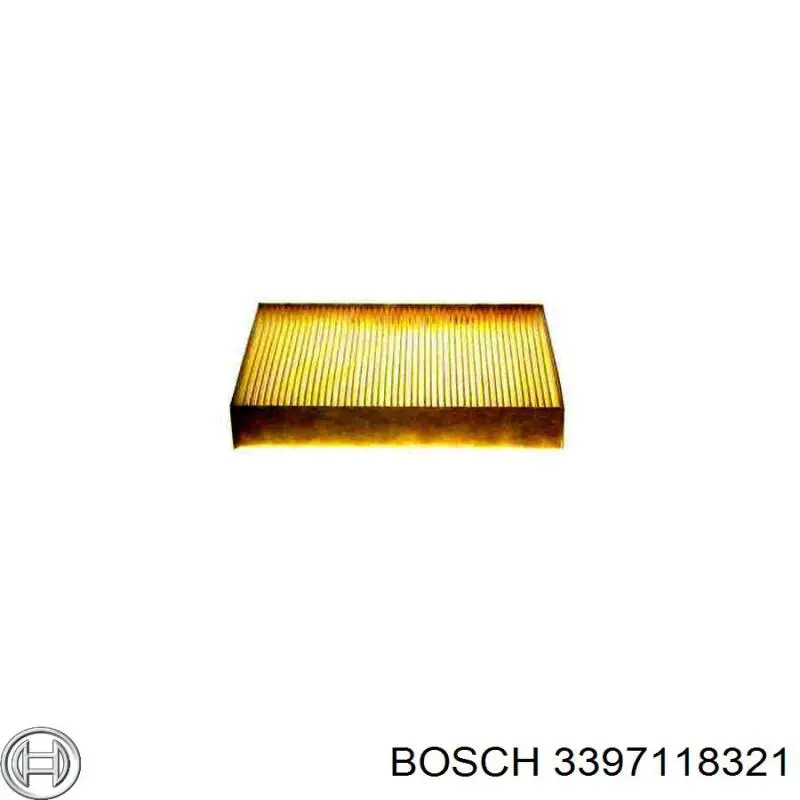 Limpiaparabrisas delanteras 3397118321 Bosch