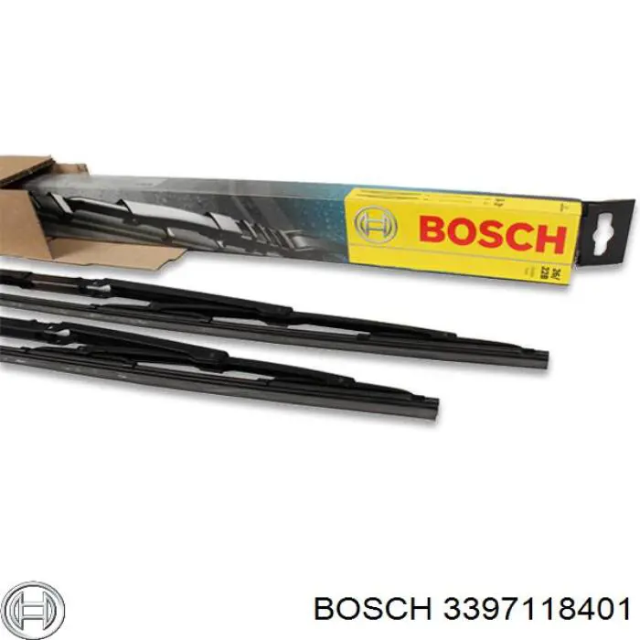 Escobillas delanteras Bosch 3397118401 precio, desde 21,69 EUR