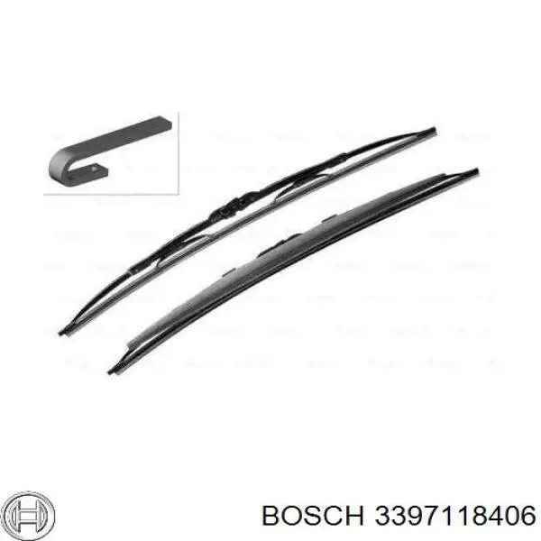3397118406 Bosch limpiaparabrisas