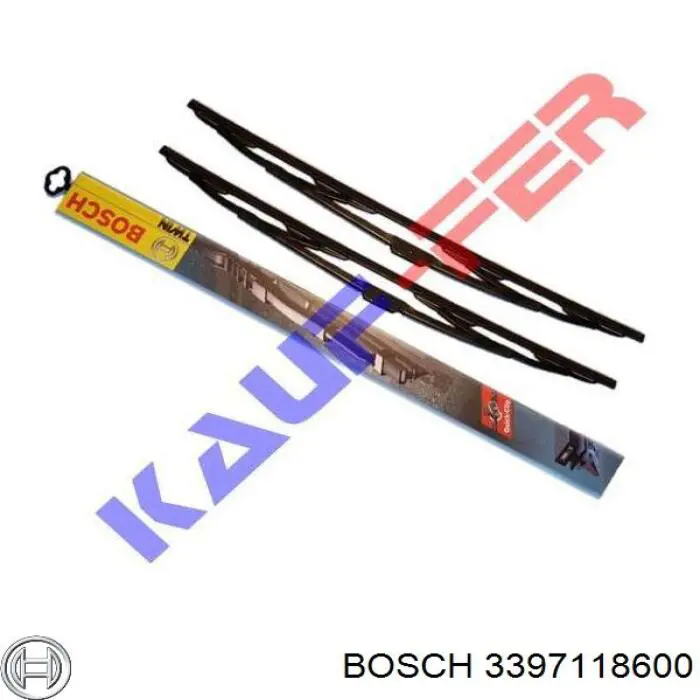 Escobillas Limpiaparabrisas delanteras para Daihatsu Terios I J100, J102, J122