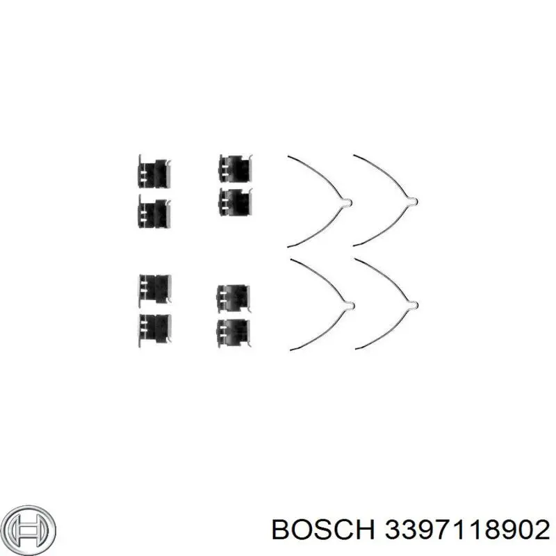 Juego de limpiaparabrisas de luna delantera, 2 piezas Fiat Punto 2 188