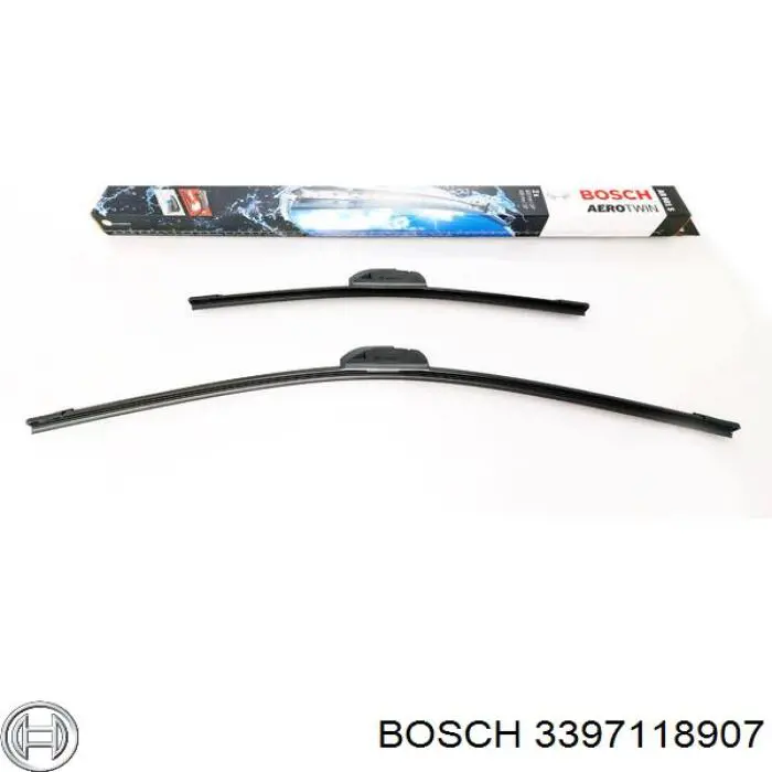 Escobillas delanteras Bosch 3397118907 precio, desde 30,70 EUR