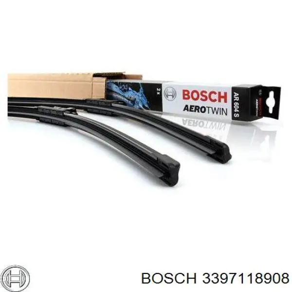 Comprar 3397118908 Bosch Juego de escobillas de luna delantera, 2 piezas