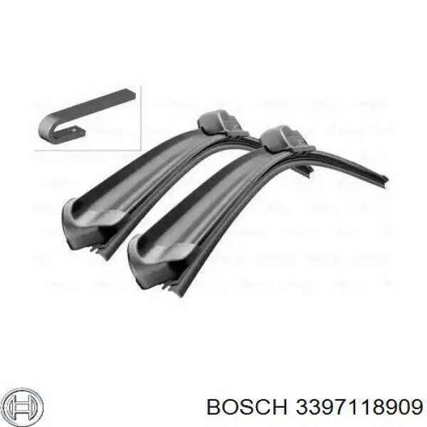 Limpiaparabrisas delanteras 3397118909 Bosch