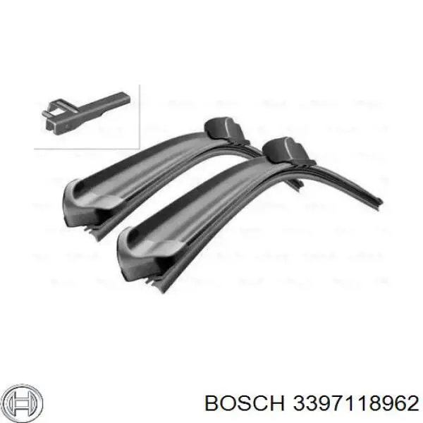 3397118962 Bosch limpiaparabrisas