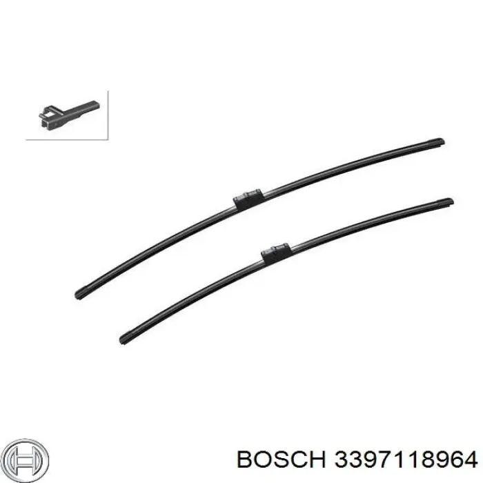 3397118964 Bosch limpiaparabrisas