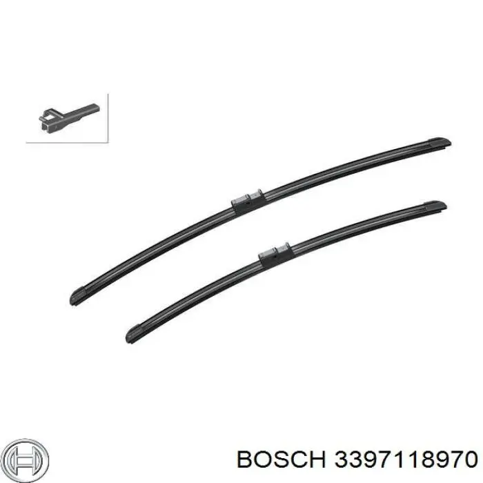 3397118970 Bosch limpiaparabrisas