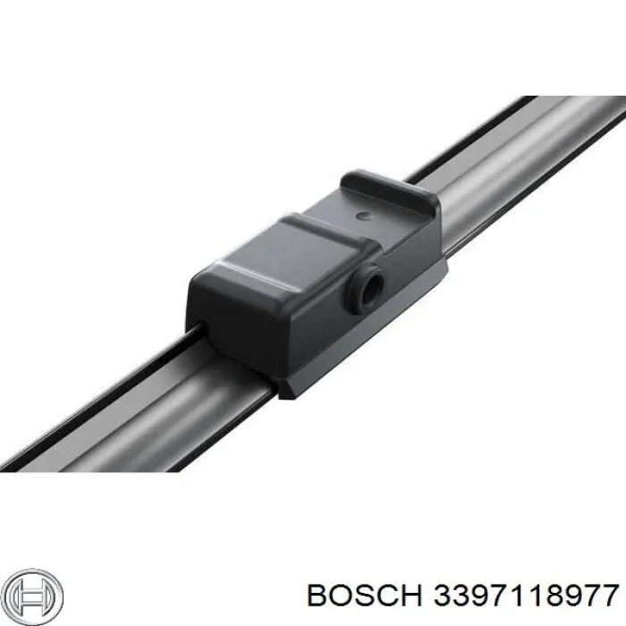 Comprar 3397118977 Bosch Juego de escobillas de luna delantera, 2 piezas