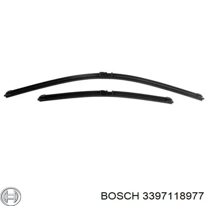 Limpiaparabrisas delanteras 3397118977 Bosch