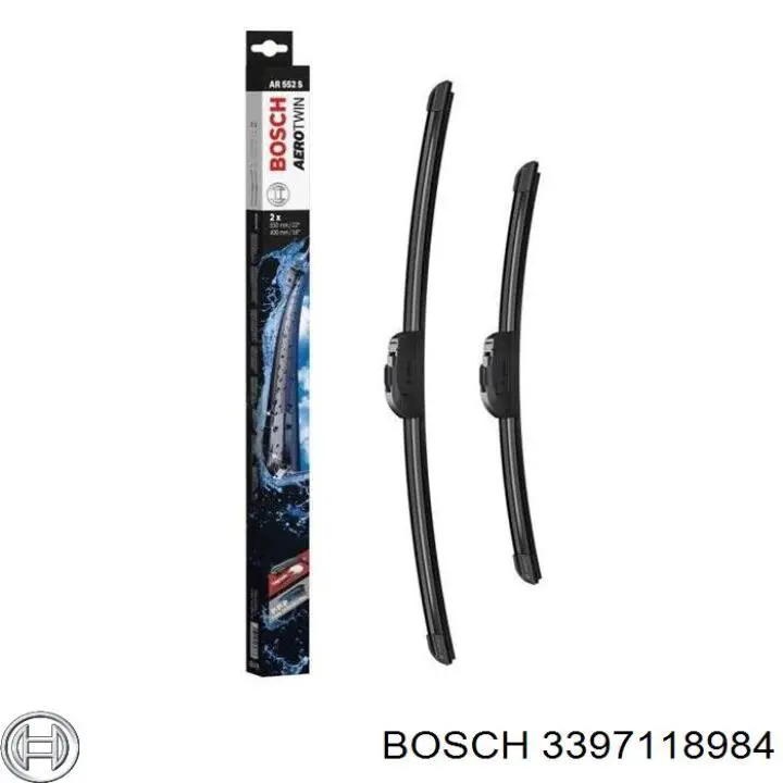 3397118984 Bosch limpiaparabrisas