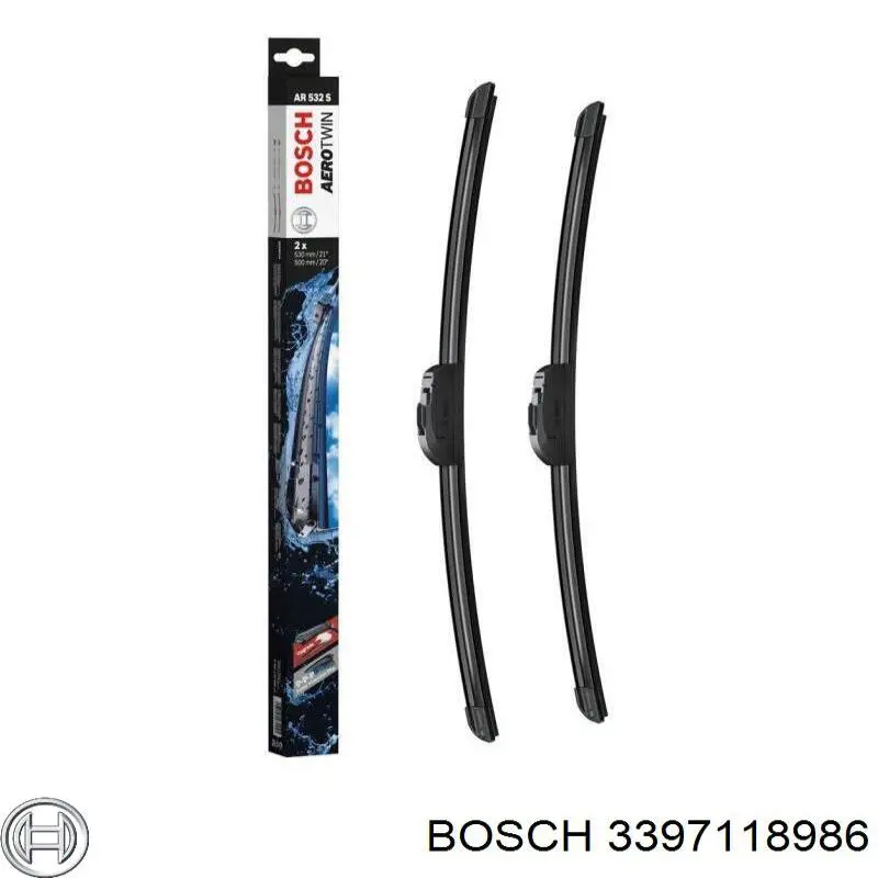 3397118986 Bosch limpiaparabrisas