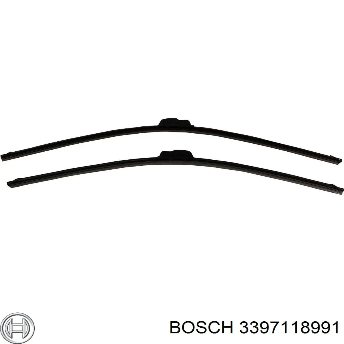 3397118991 Bosch limpiaparabrisas de luna delantera conductor