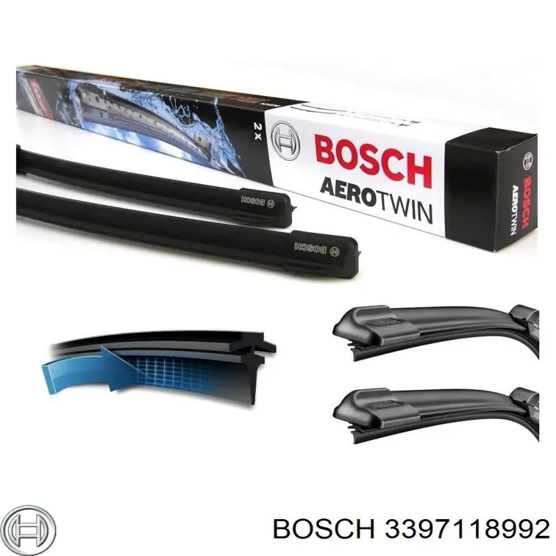 3397118992 Bosch limpiaparabrisas