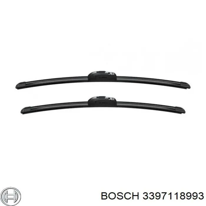 3397118993 Bosch Escobillas Limpiaparabrisas delanteras