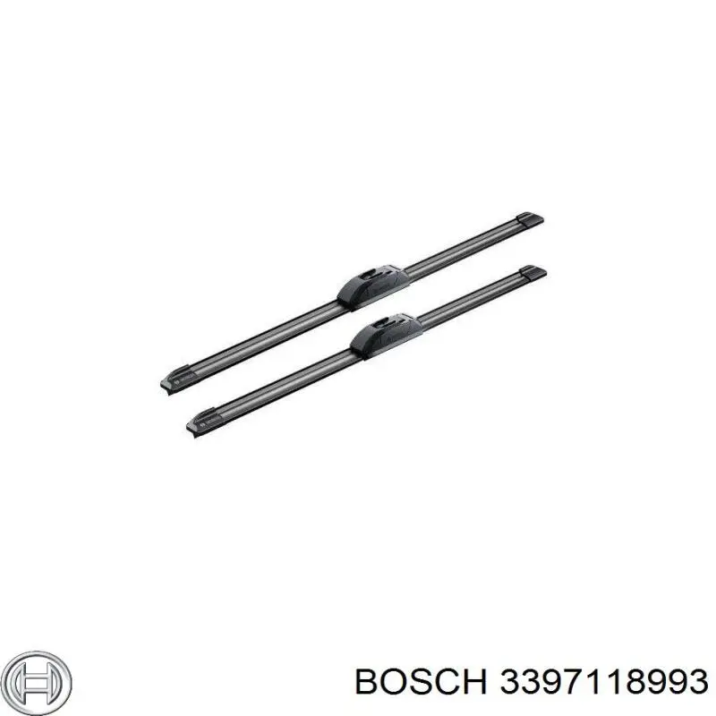Limpiaparabrisas delanteras 3397118993 Bosch