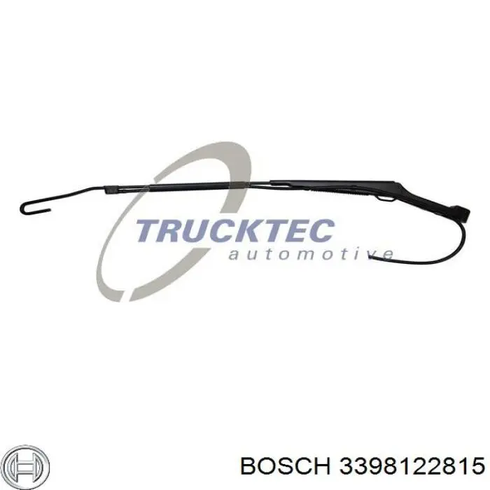 3398122815 Bosch Brazo del limpiaparabrisas lavado de parabrisas