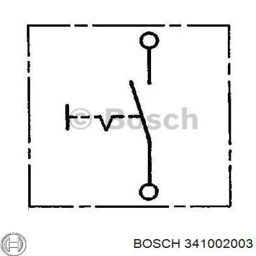 Interruptor de masa BOSCH 341002003