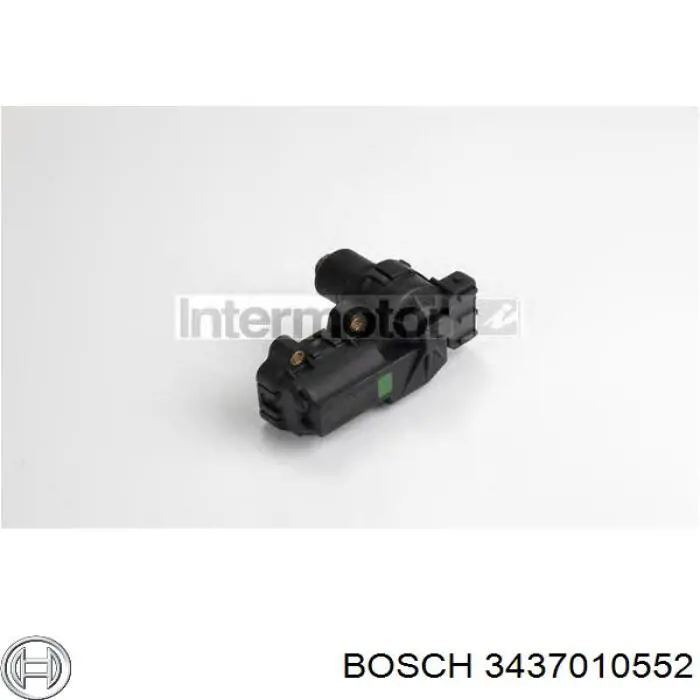 3 437 010 552 Bosch elemento de ajuste, mariposa