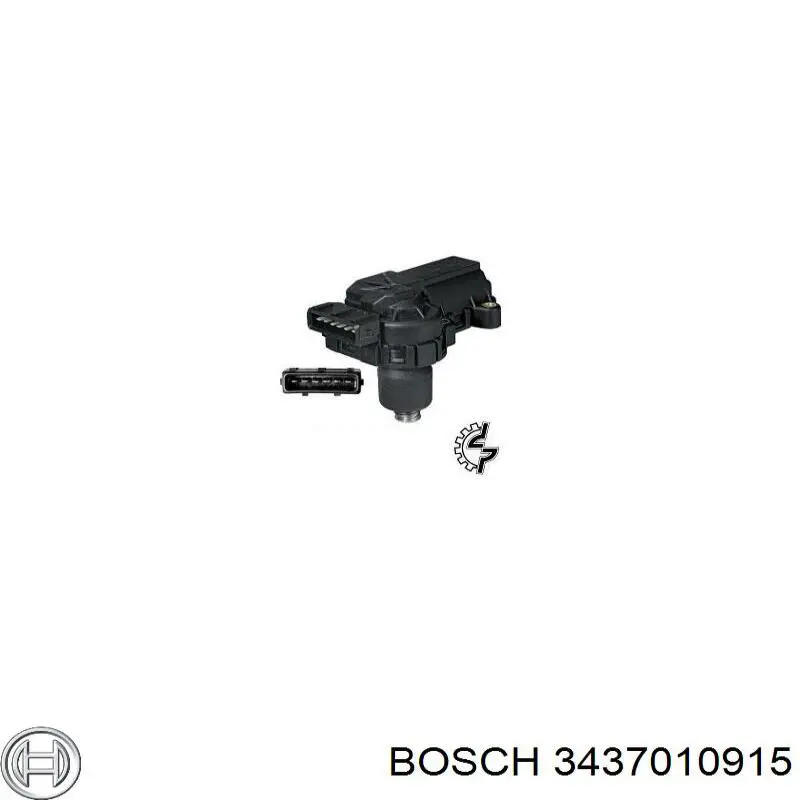 3437010915 Bosch elemento de ajuste, mariposa