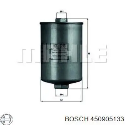 450905133 Bosch filtro combustible