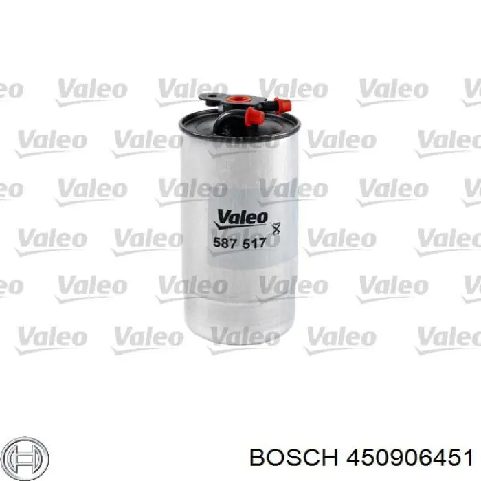 Filtro de combustible 450906451 Bosch
