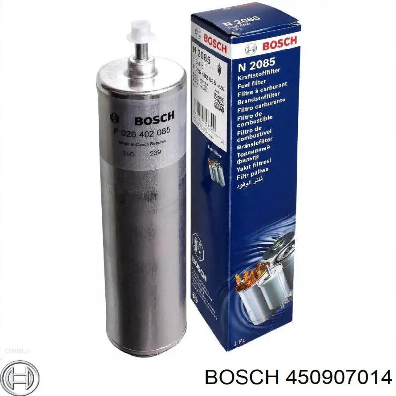 Filtro combustible Bosch 450907014 precio, desde 18,42 EUR
