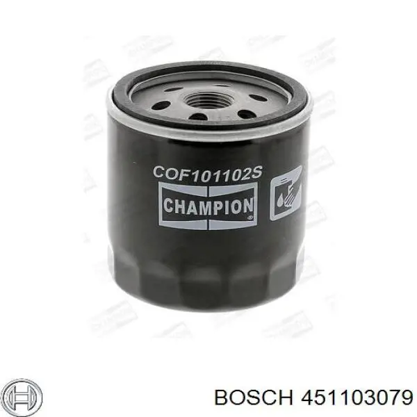 Filtro de aceite 451103079 Bosch