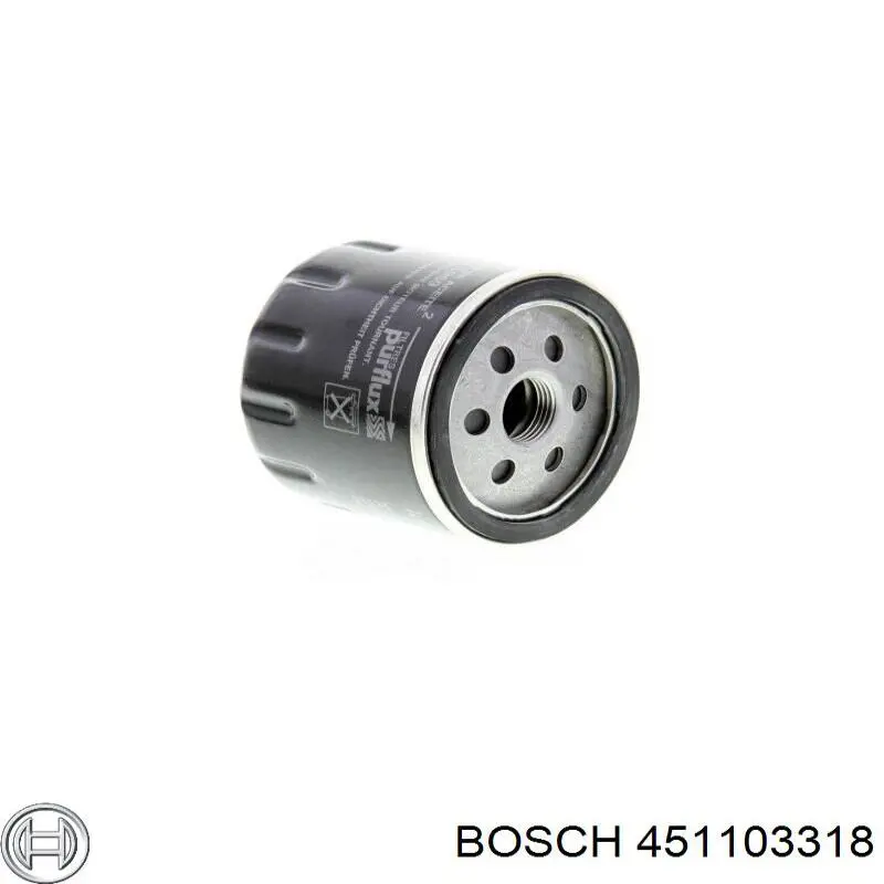 Filtro de aceite Bosch 451103318 precio, desde 4,68 EUR