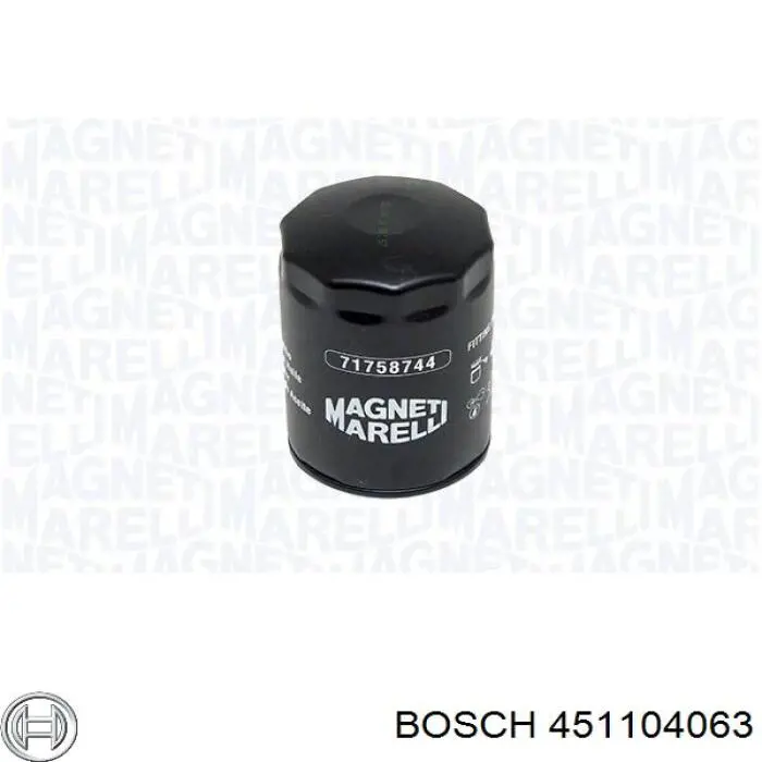 451104063 Bosch filtro de aceite
