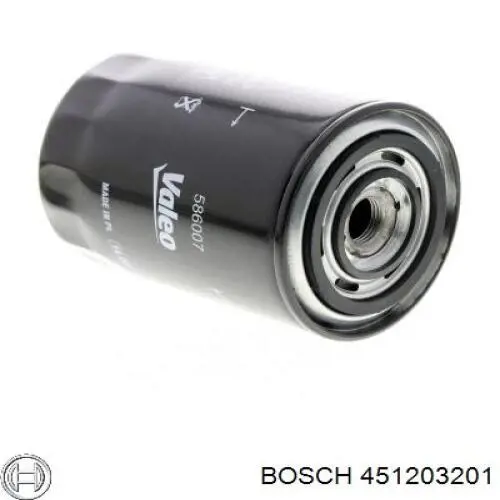 451203201 Bosch filtro de aceite