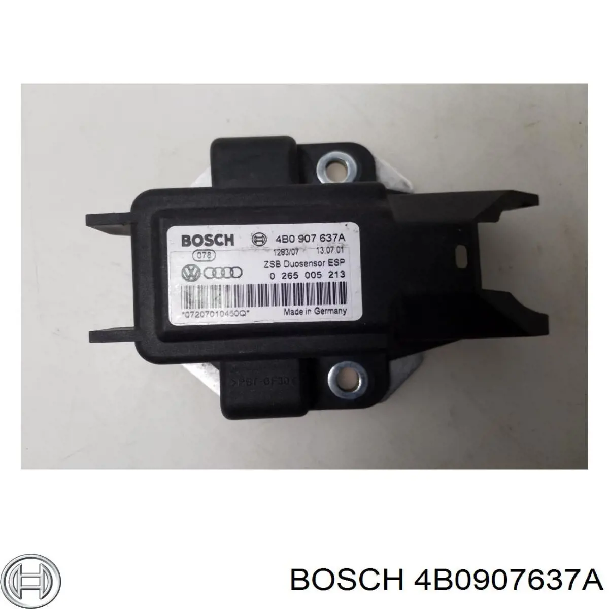 4B0907637A Bosch sensor de aceleracion lateral (esp)