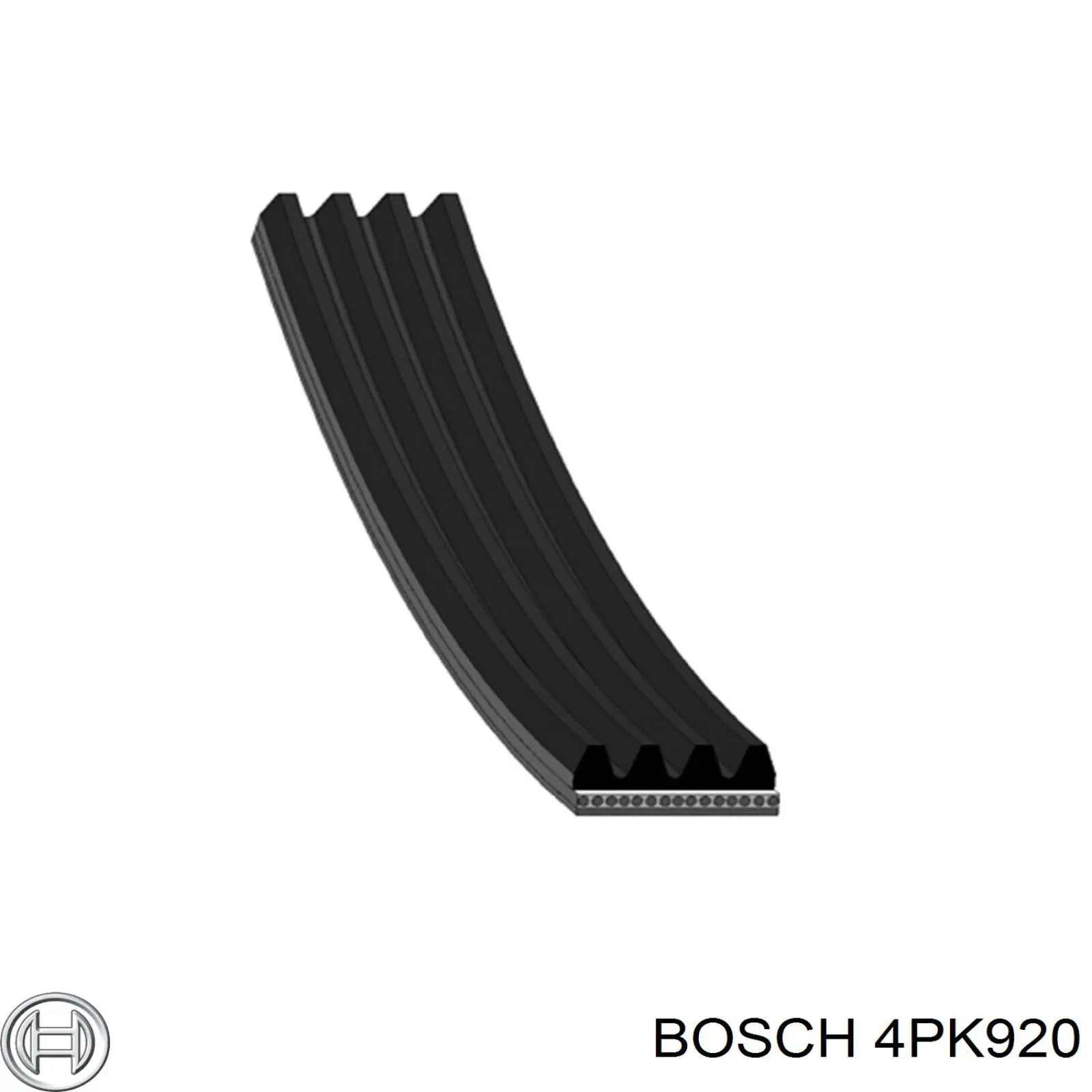 4PK920 Bosch correa trapezoidal